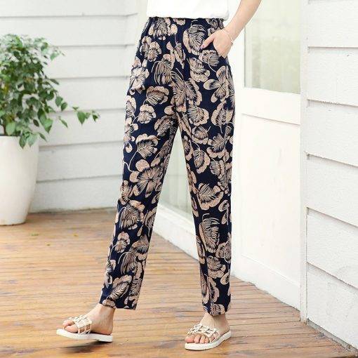 Women Summer Casual Pencil Pants Women's Fashion Bottoms