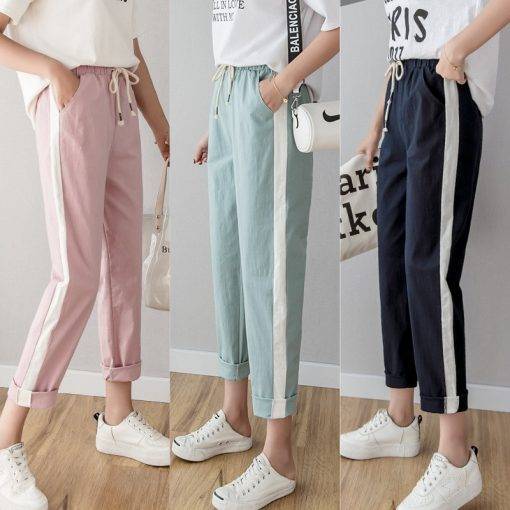 Women Casual Pencil Pants Women's Fashion Bottoms