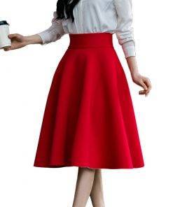 Women’s High Waisted Skirts Women's Fashion Bottoms 