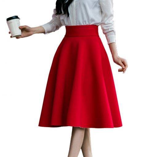 Women’s High Waisted Skirts Women's Fashion Bottoms