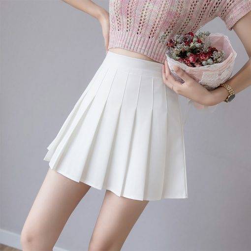 Women Summer Pleated Skirt Women's Fashion Bottoms