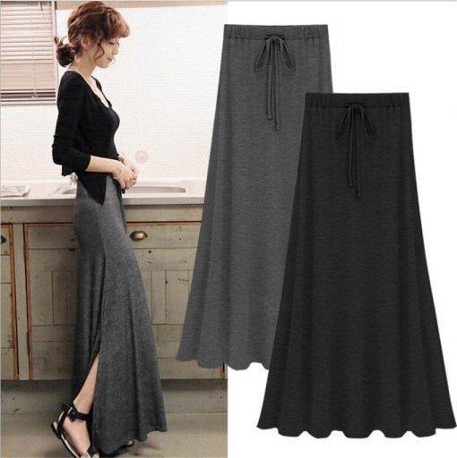 Women Fashion Casual Long Maxi Skirt Women's Fashion Bottoms