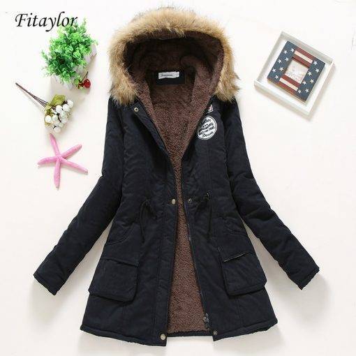 Women Cotton Wadded Jacket Outerwear