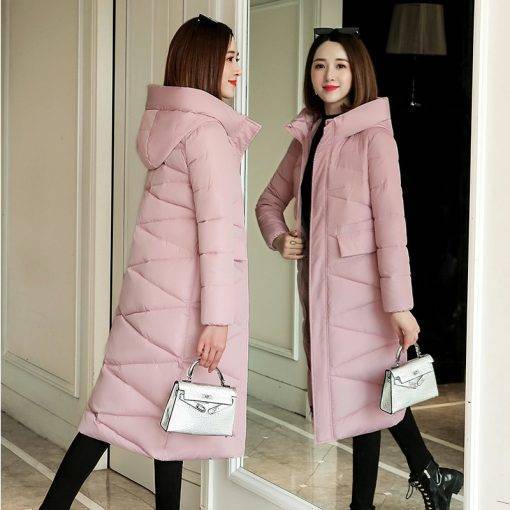 Women Parkas Winter Hooded Warm Coat Outerwear