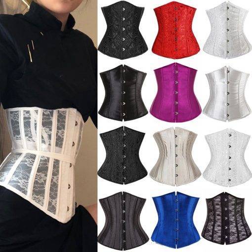 Women Gothic Corset Top Women's Fashion Lingerie Bustiers & Corsets
