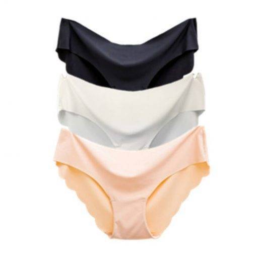 Women Seamless Silk Panties Women's Fashion Lingerie Panties