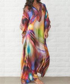 Quick-drying Kaftan Beach Cover Up Women's Fashion Lingerie Swimwear 