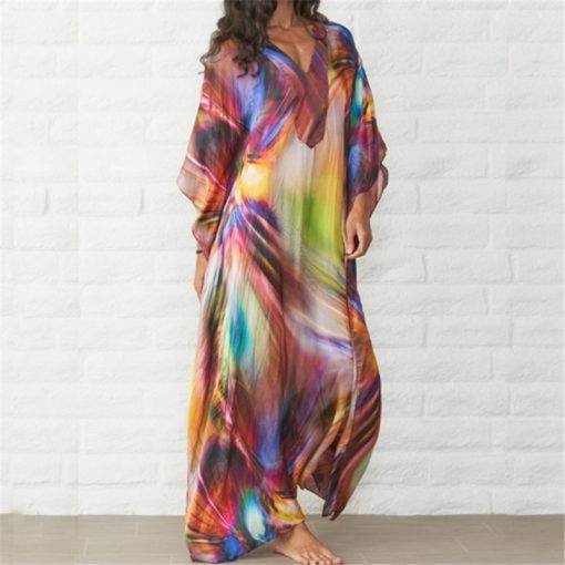 Quick-drying Kaftan Beach Cover Up Women's Fashion Lingerie Swimwear
