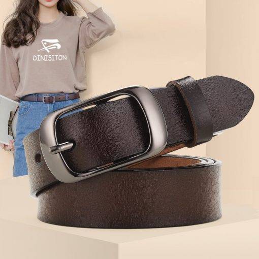 Genuine Leather Belt Women's Fashion Accessories