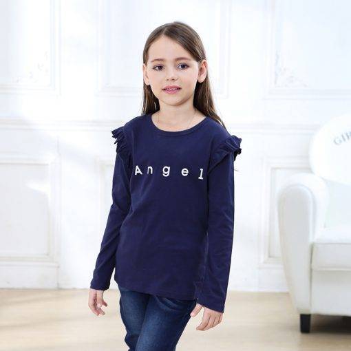 Fashionable Full Sleeve Tees Girls' Fashion Tops