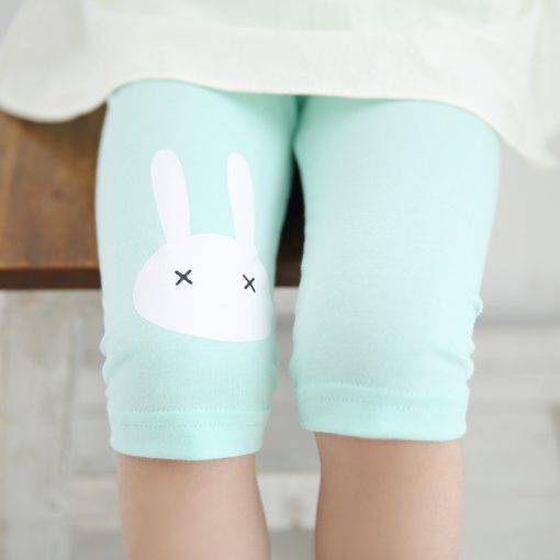 Summer Children Cotton Leggings Girls' Fashion Bottoms