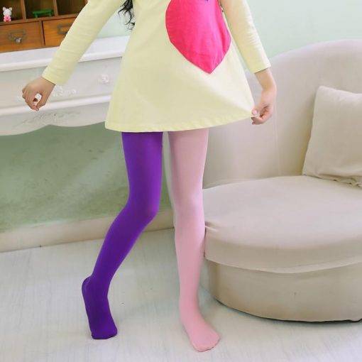 Candy Color Mixed Tights Girls' Fashion Tights & Stockings