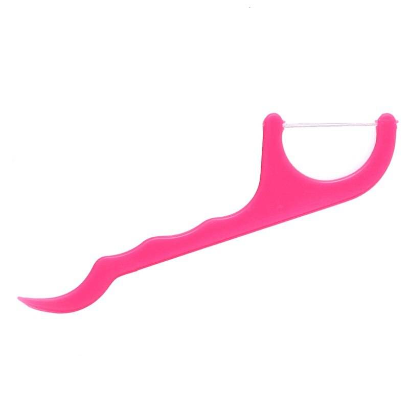 100 Pcs/Lot Disposable Dental Flosser Interdental Brush Teeth Stick Toothpicks Floss Pick Oral Gum Teeth Cleaning Care 100 Pcs/Lot Disposable Dental Flosser Interdental Brush Teeth Stick Toothpicks Floss Pick Oral Gum Teeth Cleaning Care