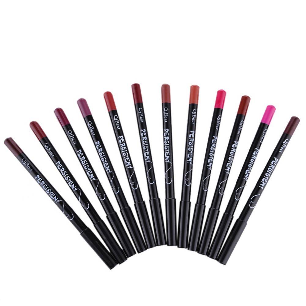 12pcs/set Professional Matte Lip Liner Pencil Set Waterproof Long Lasting Smooth Natural Lipliner Pen Makeup Cosmetic Tools Kit 12pcs/set Professional Matte Lip Liner Pencil Set Waterproof Long Lasting Smooth Natural Lipliner Pen Makeup Cosmetic Tools Kit
