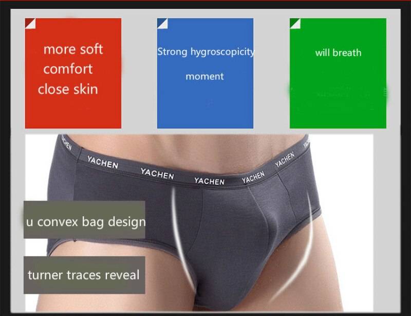 Hot Bamboo Fiber Men Breathable Underwear Sexy Comfortable Solid Briefs High Elasticity Male Underpants Cueca Calzoncillos Hot Bamboo Fiber Men Breathable Underwear Sexy Comfortable Solid Briefs High Elasticity Male Underpants Cueca Calzoncillos