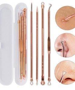 4PCS/set Acne Blackhead Removal Needles Black Dots Cleaner Black Head Pore Cleaner Deep Cleansing Tool Face Skin Care Tool Health & Beauty Skincare 