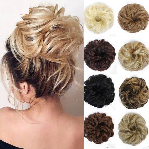 Bun Wig For Women Hair Extensions & Wigs Health & Beauty