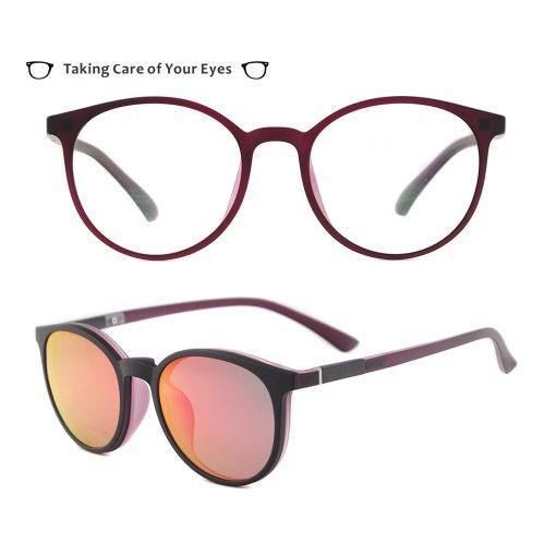 Flexible Plastic Round Retro Sun Glasses Boys' Fashion Accessories