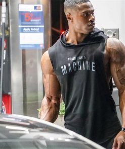 Gyms sleeveless Hoodie Fitness Tank Top Sportswear Fitness 