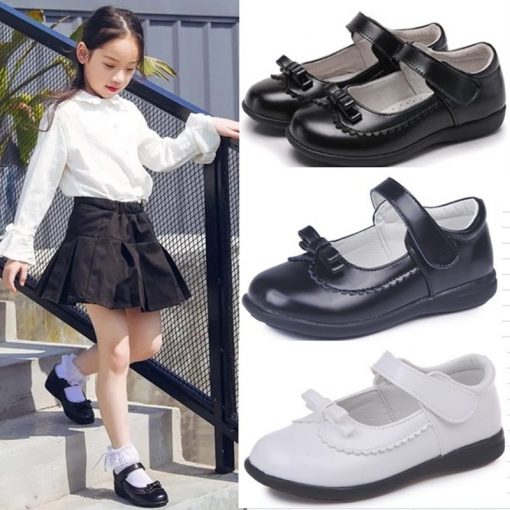 Student Leather Black Shoes Shoes Kids