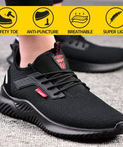 Work Safety Anti-Smashing Shoes Shoes Men 