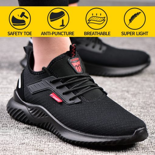 Work Safety Anti-Smashing Shoes Shoes Men