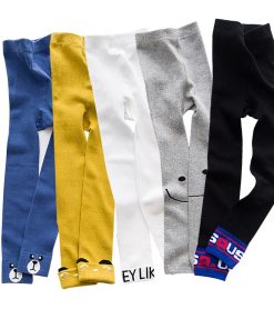 Autumn Winter New Kids Cotton Leggings Boys' Fashion Pants 