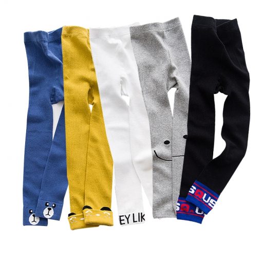 Autumn Winter New Kids Cotton Leggings Boys' Fashion Pants