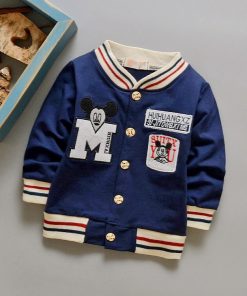 Spring Letter Boys Outwear Babies Outerwear 