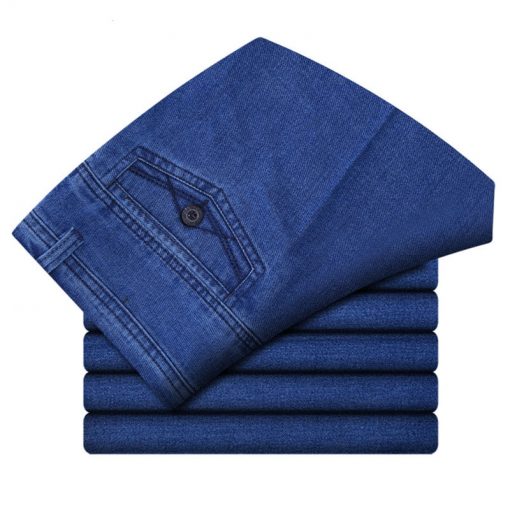 Male Stretch Jeans Men's Fashion Denim