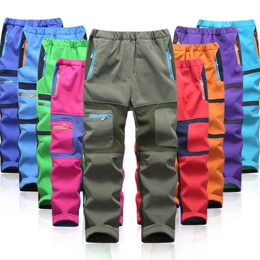 Boy Girl Waterproof Pants Boys' Fashion Pants