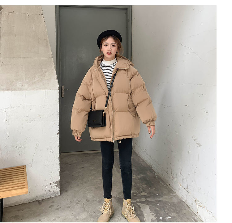 New 2020 Women Short Jacket Winter Thick Hooded Cotton Padded Coats Female Korean Loose Puffer Parkas Ladies Oversize Outwear New 2020 Women Short Jacket Winter Thick Hooded Cotton Padded Coats Female Korean Loose Puffer Parkas Ladies Oversize Outwear