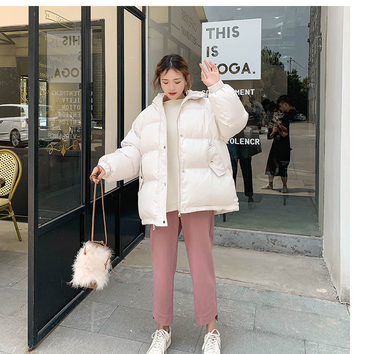 New 2020 Women Short Jacket Winter Thick Hooded Cotton Padded Coats Female Korean Loose Puffer Parkas Ladies Oversize Outwear New 2020 Women Short Jacket Winter Thick Hooded Cotton Padded Coats Female Korean Loose Puffer Parkas Ladies Oversize Outwear