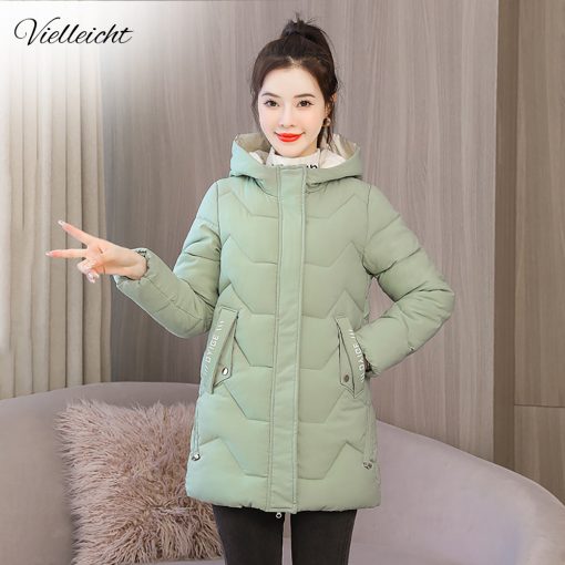 Women Cotton Long Hooded