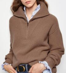 sweater women turtleneck leopard knitted sweater animal print winter thick female pullovers casual tops oversized sweater