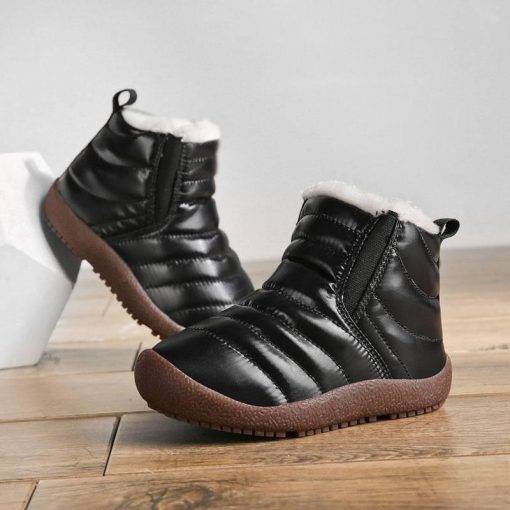 2020 Winter Boots Girls Waterproof Snow Shoes Kids Toddler Keep Warm Children For Girl Boys Boots Ankle Winter Baby Shoe Buty Shoes Kids
