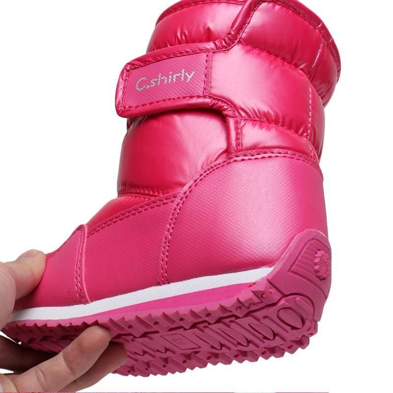 2021 New Children Snow Boots Rabbit Warm Winter Boots Fashion Plush Baby Shoes Water-Proof Sneakers Girls Boys Martin Boots 2021 New Children Snow Boots Rabbit Warm Winter Boots Fashion Plush Baby Shoes Water-Proof Sneakers Girls Boys Martin Boots