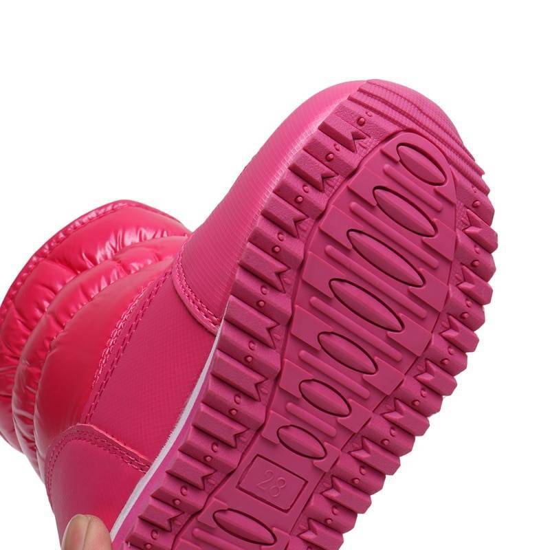 2021 New Children Snow Boots Rabbit Warm Winter Boots Fashion Plush Baby Shoes Water-Proof Sneakers Girls Boys Martin Boots 2021 New Children Snow Boots Rabbit Warm Winter Boots Fashion Plush Baby Shoes Water-Proof Sneakers Girls Boys Martin Boots