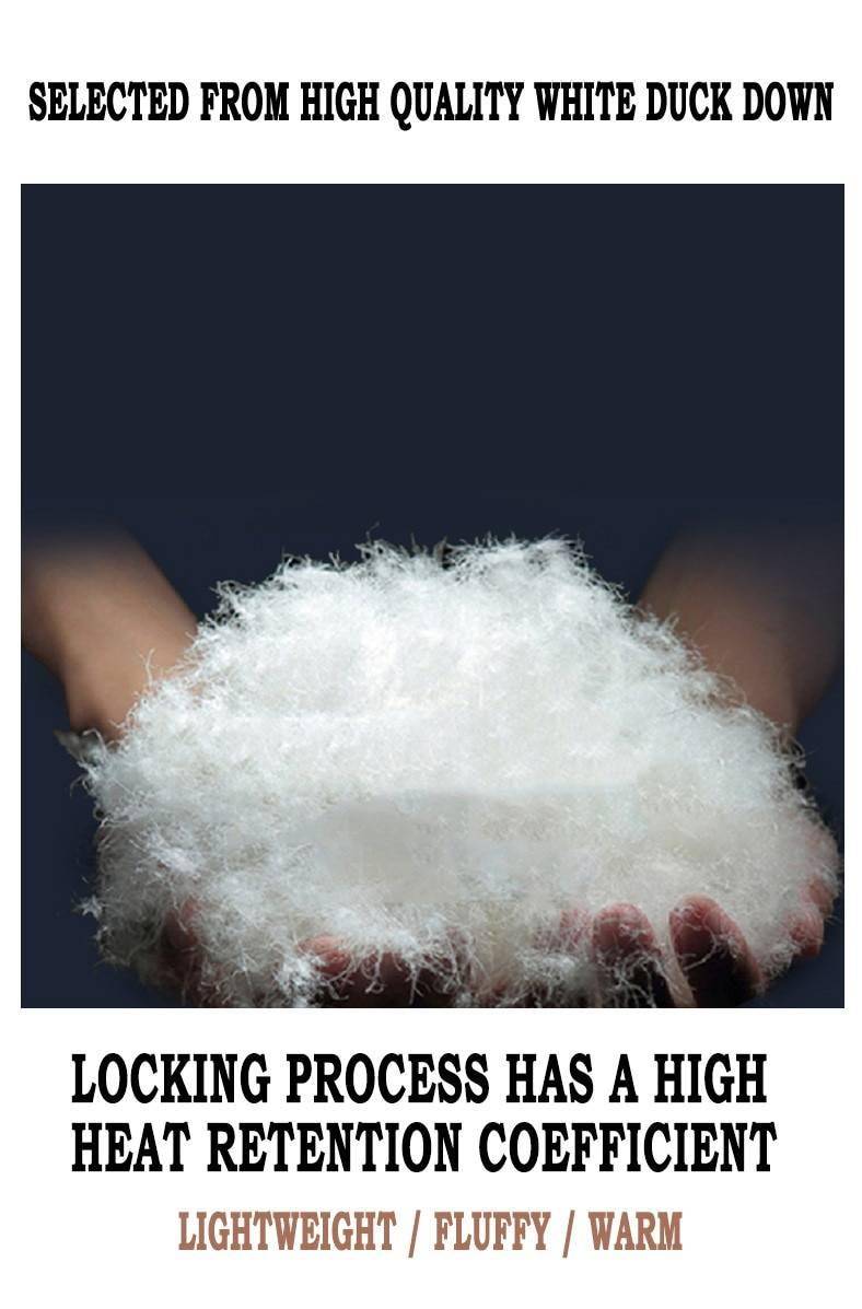 Fitaylor 2021 Winter Women Turtleneck White Duck Down Coat Double Breasted Warm Parkas Double Sided Down Long Jacket Fitaylor 2021 Winter Women Turtleneck White Duck Down Coat Double Breasted Warm Parkas Double Sided Down Long Jacket