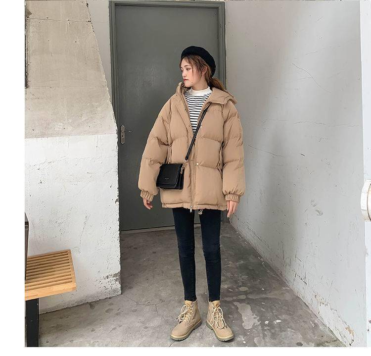 New 2020 Women Short Jacket Winter Thick Hooded Cotton Padded Coats Female Korean Loose Puffer Parkas Ladies Oversize Outwear New 2020 Women Short Jacket Winter Thick Hooded Cotton Padded Coats Female Korean Loose Puffer Parkas Ladies Oversize Outwear