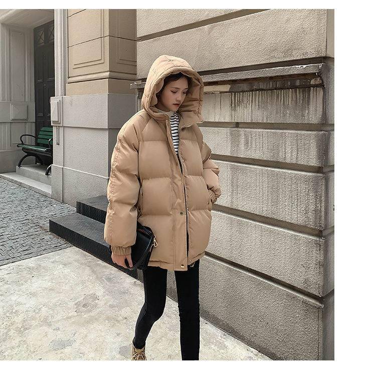 New 2020 Women Short Jacket Winter Thick Hooded Cotton Padded Coats Female Korean Loose Puffer Parkas Ladies Oversize Outwear New 2020 Women Short Jacket Winter Thick Hooded Cotton Padded Coats Female Korean Loose Puffer Parkas Ladies Oversize Outwear