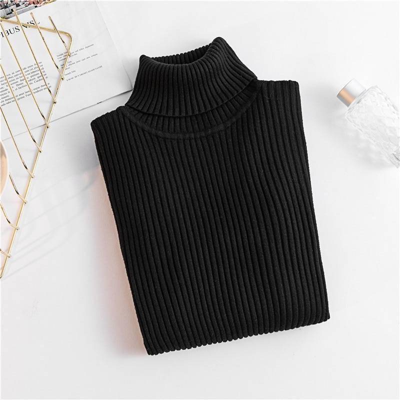 On Sale Pullover 2021 Autumn Winter Women Knitted Foldover Turtleneck Sweater Casual Rib Jumper Throat Female Pull Clothing Coat On Sale Pullover 2021 Autumn Winter Women Knitted Foldover Turtleneck Sweater Casual Rib Jumper Throat Female Pull Clothing Coat