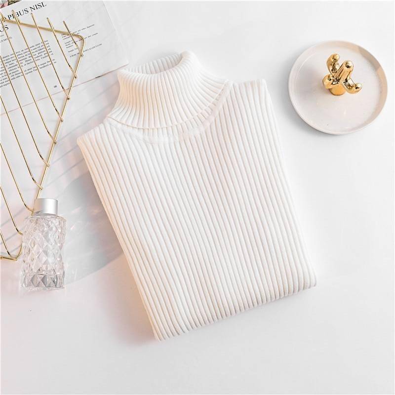On Sale Pullover 2021 Autumn Winter Women Knitted Foldover Turtleneck Sweater Casual Rib Jumper Throat Female Pull Clothing Coat On Sale Pullover 2021 Autumn Winter Women Knitted Foldover Turtleneck Sweater Casual Rib Jumper Throat Female Pull Clothing Coat
