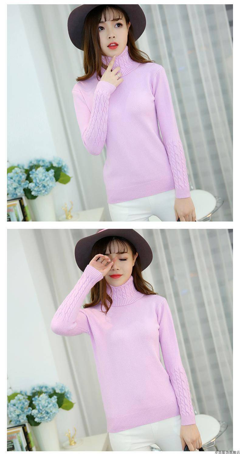 Women Sweater Turtleneck Pullovers Autumn Winter Sweaters New 2021 long sleeve Thick Warm Female Sweater Khaki Women Sweater Turtleneck Pullovers Autumn Winter Sweaters New 2021 long sleeve Thick Warm Female Sweater Khaki