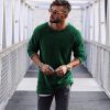Autumn Winter Knitted Solid Simply Style Casual O Neck Sweater Men's Fashion 