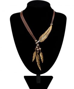 Fashion Feather Necklace & Pendant Women's Fashion 