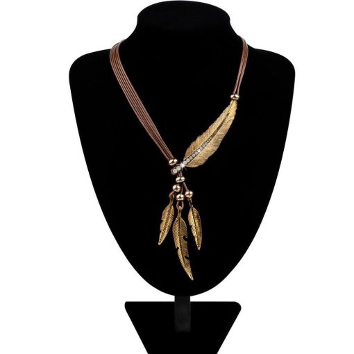 Fashion Feather Necklace & Pendant Women's Fashion