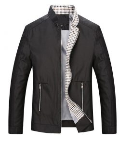Leisure Business Men Jacket Zipper Coat Men's Fashion 