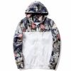 Men Hip Hop Slim Fit Flowers Pilot Jacket Sale 
