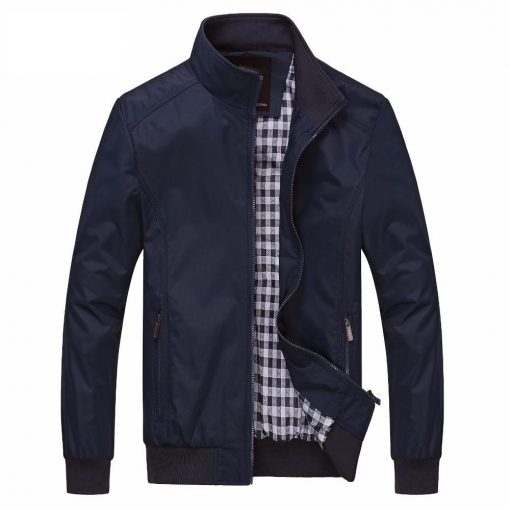 Men Spring Autumn Outerwear Mandarin Collar Clothing Men's Fashion